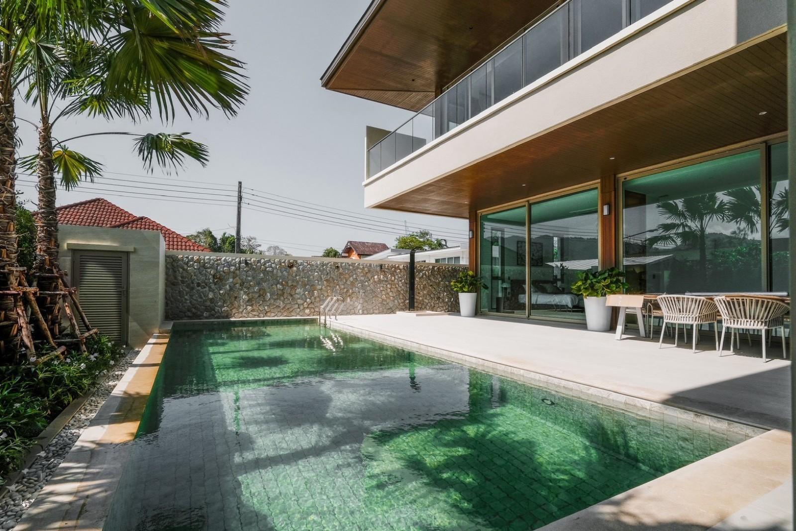 Exterior view of Luxurious 4 Bed Salila Sol Pool Villa - Walking Distance to Boat Avenue - Type A