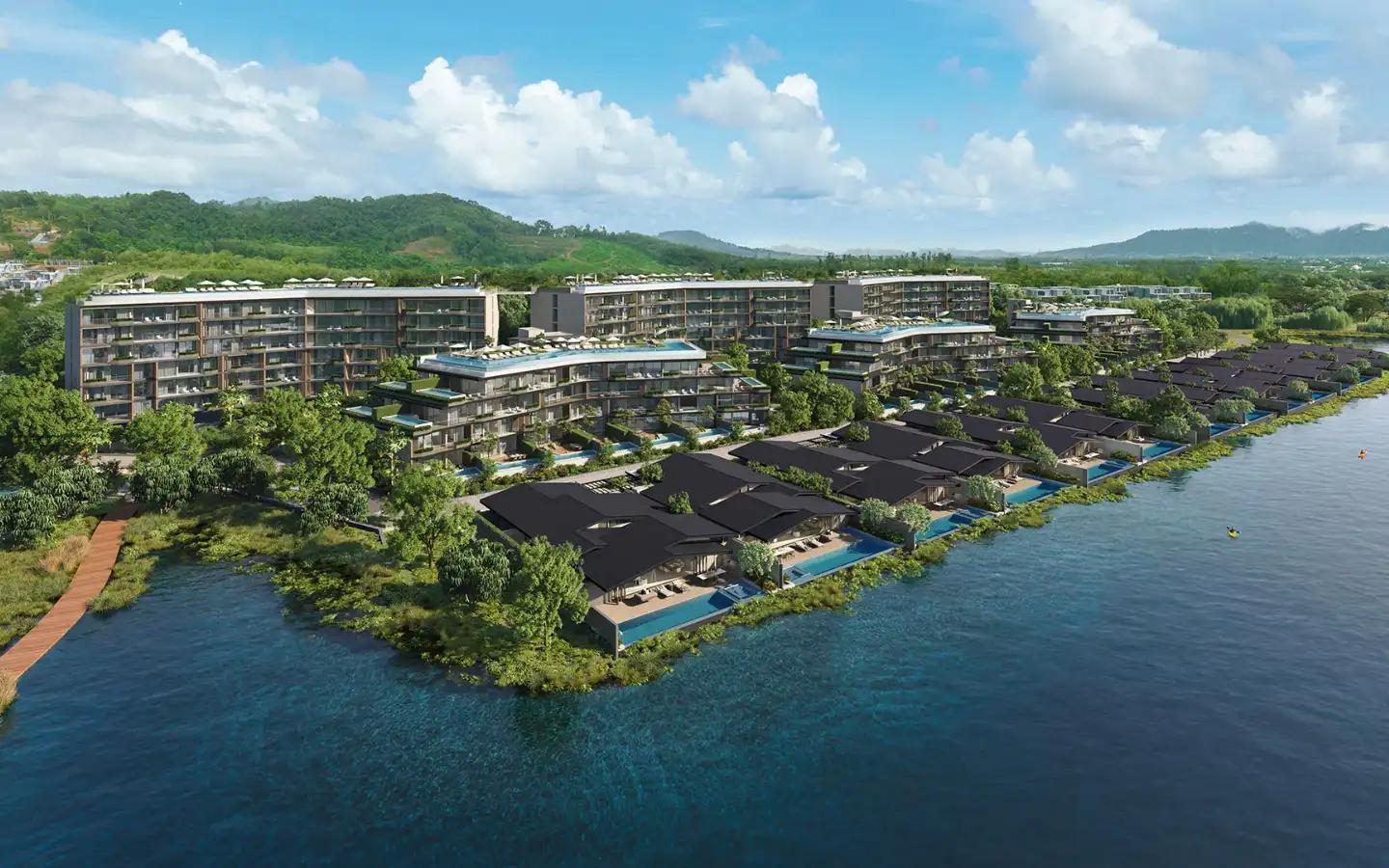 View from 2-Bedroom Laguna Lakelands Lakeview Residence – 2A-2